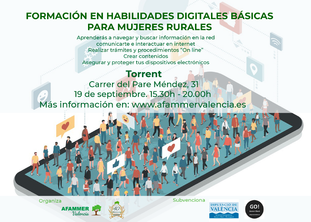 Nuevo curso sobre Habilidades Digitales Básicas para Mujeres en Torrent